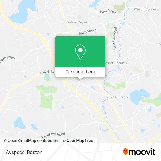 Avspecs map