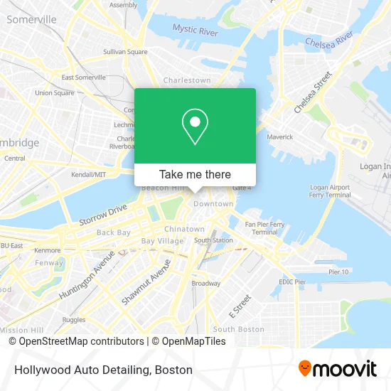 Hollywood Auto Detailing map