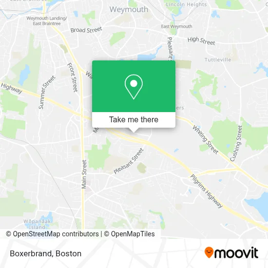 Boxerbrand map