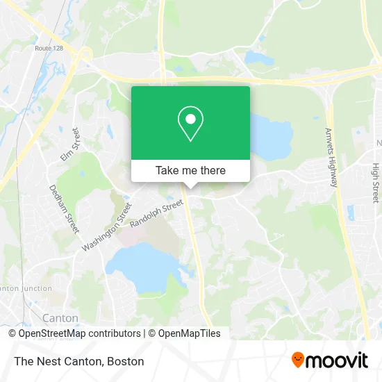 The Nest Canton map