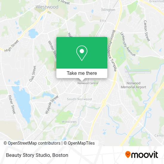 Beauty Story Studio map