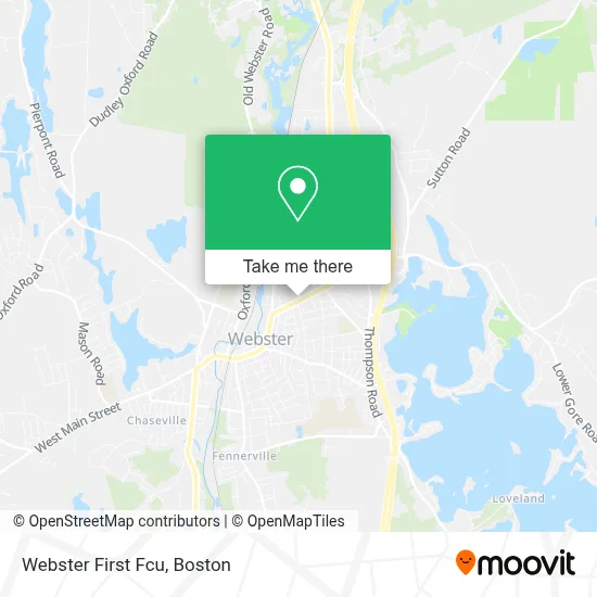 Webster First Fcu map