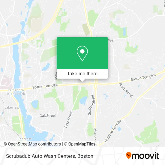 Scrubadub Auto Wash Centers map