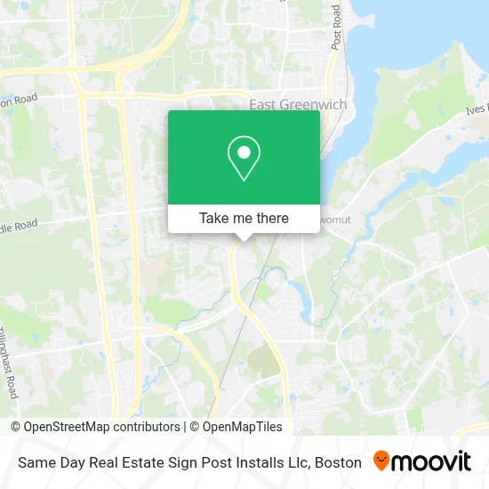 Same Day Real Estate Sign Post Installs Llc map