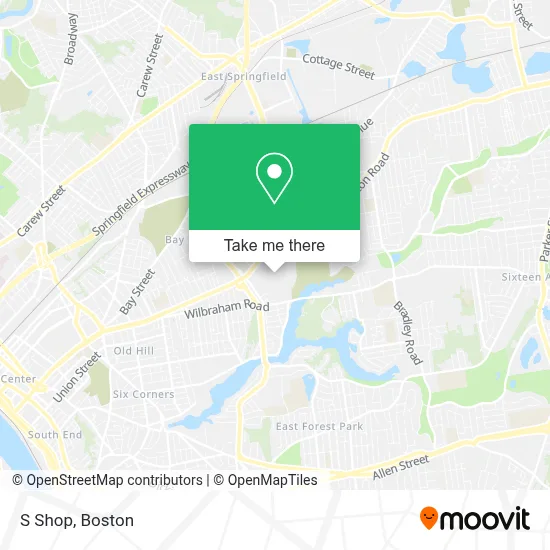 S Shop map
