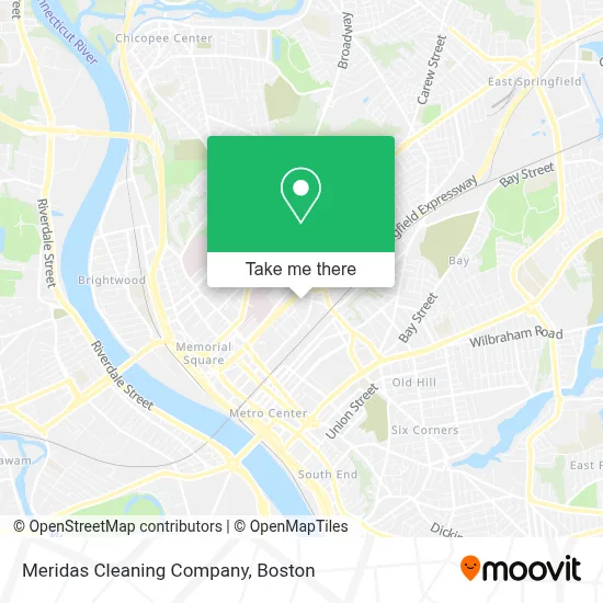 Meridas Cleaning Company map