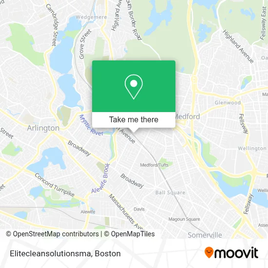 Elitecleansolutionsma map