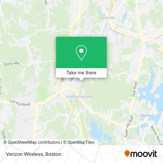 Verizon Wireless map