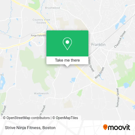Strive Ninja Fitness map
