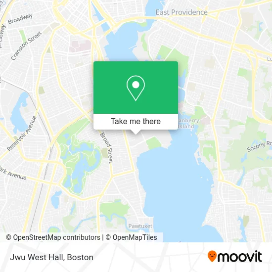 Jwu West Hall map