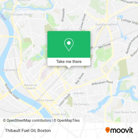 Thibault Fuel Oil map