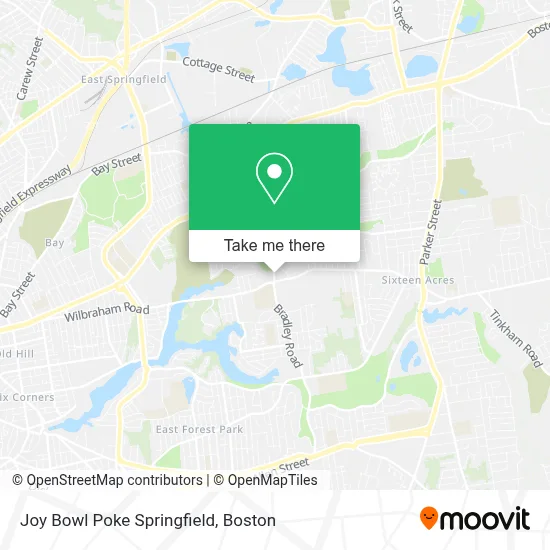 Joy Bowl Poke Springfield map