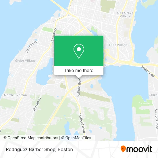 Rodriguez Barber Shop map