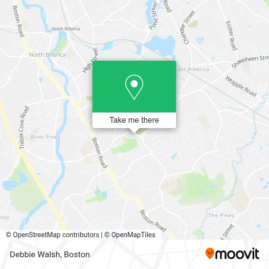 Debbie Walsh map