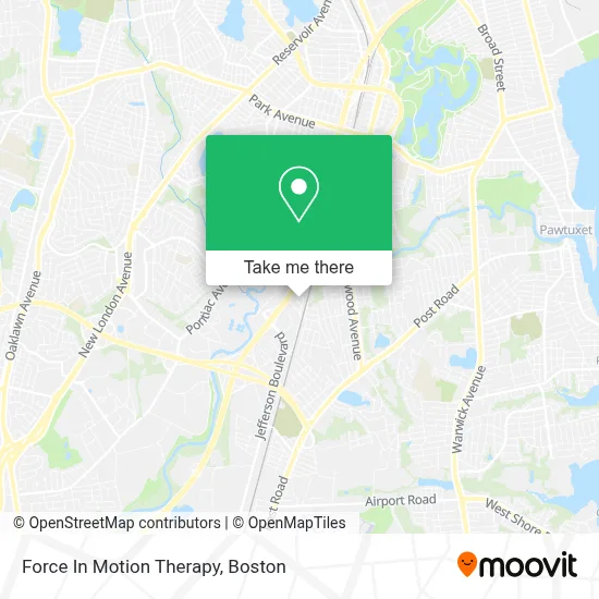 Force In Motion Therapy map