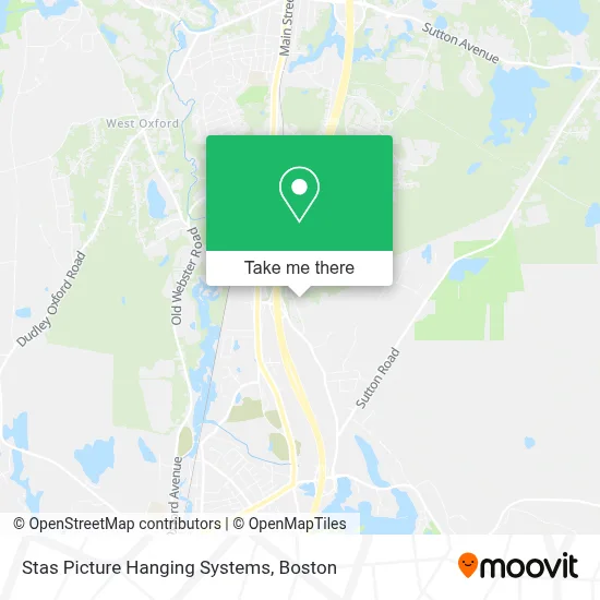 Stas Picture Hanging Systems map
