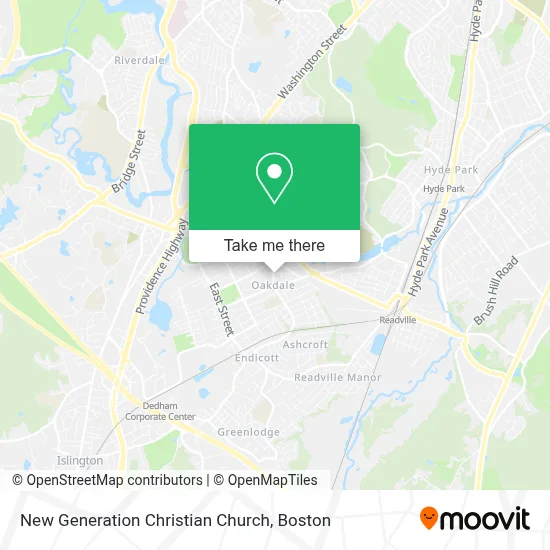 New Generation Christian Church map