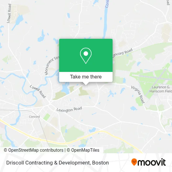 Driscoll Contracting & Development map