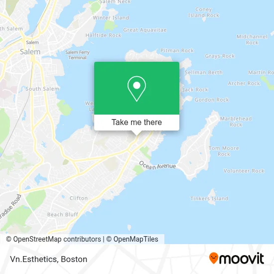 Vn.Esthetics map