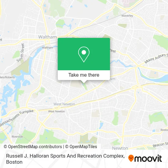 Russell J. Halloran Sports And Recreation Complex map