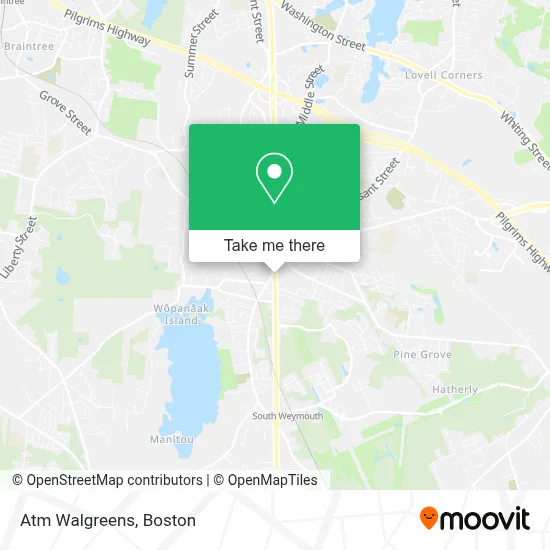 Atm Walgreens map