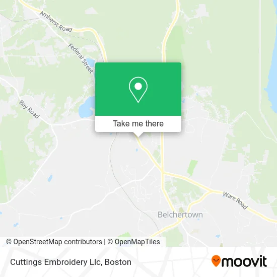Cuttings Embroidery Llc map