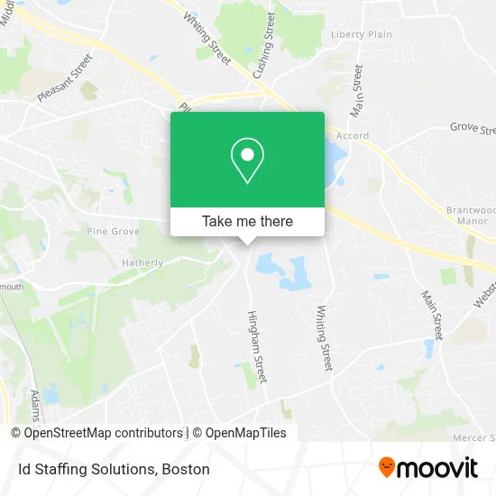 Id Staffing Solutions map