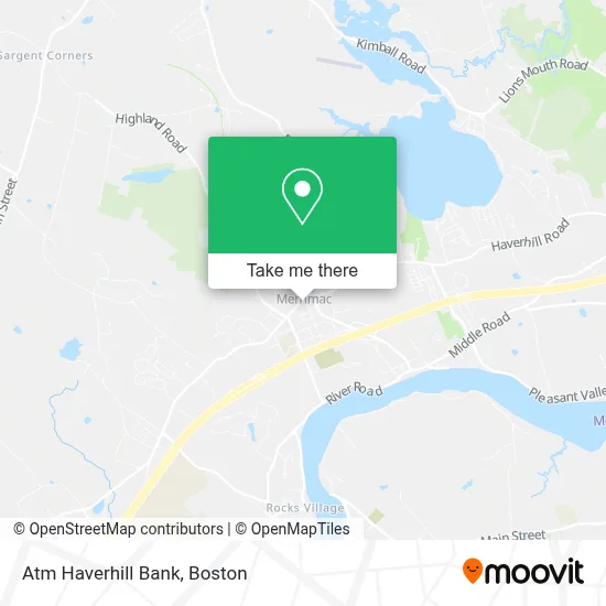 Atm Haverhill Bank map