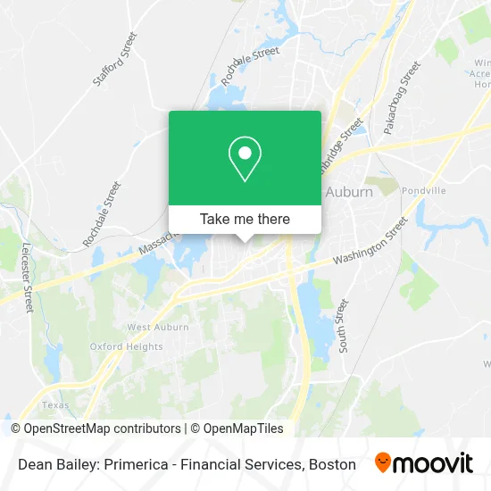 Dean Bailey: Primerica - Financial Services map