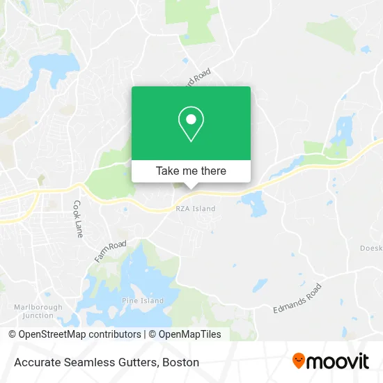 Accurate Seamless Gutters map