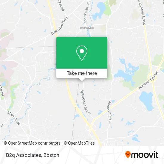B2q Associates map