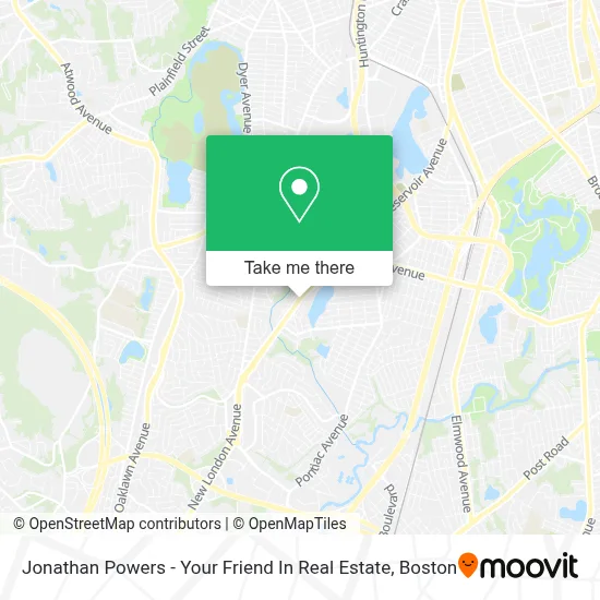 Jonathan Powers - Your Friend In Real Estate map