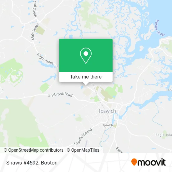 Shaws #4592 map