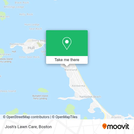 Josh's Lawn Care map