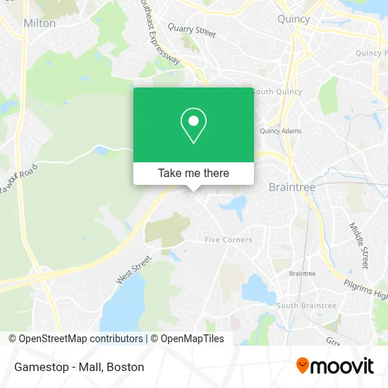 Gamestop - Mall map