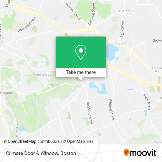 Climate Door & Window map
