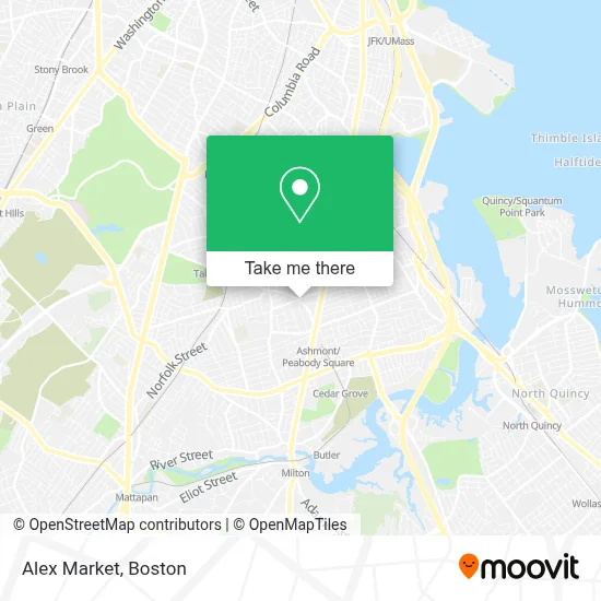 Alex Market map