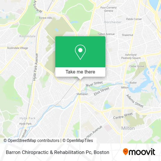 Barron Chiropractic & Rehabilitation Pc map