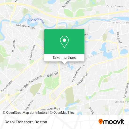 Roehl Transport map