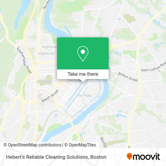 Hebert's Reliable Cleaning Solutions map