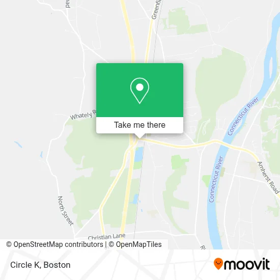 Circle K map