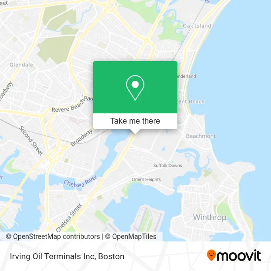 Irving Oil Terminals Inc map
