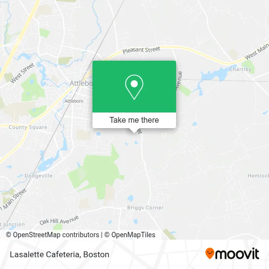 Lasalette Cafeteria map