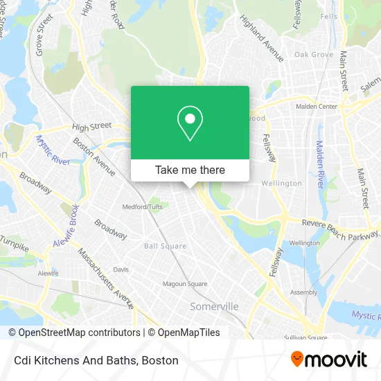 Cdi Kitchens And Baths map