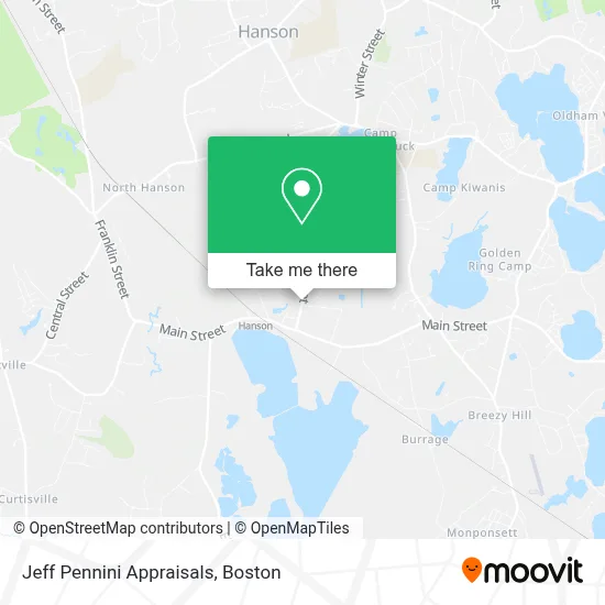 Jeff Pennini Appraisals map