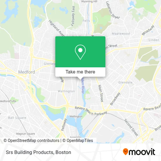 Srs Building Products map