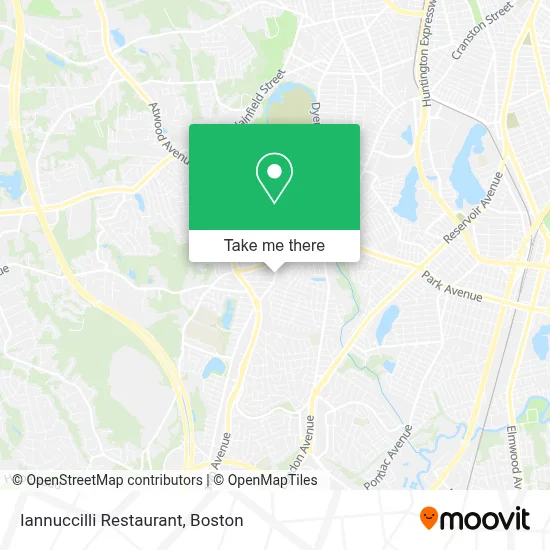 Iannuccilli Restaurant map