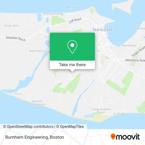 Burnham Engineering map