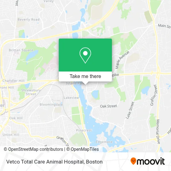 Vetco Total Care Animal Hospital map