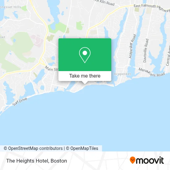 The Heights Hotel map